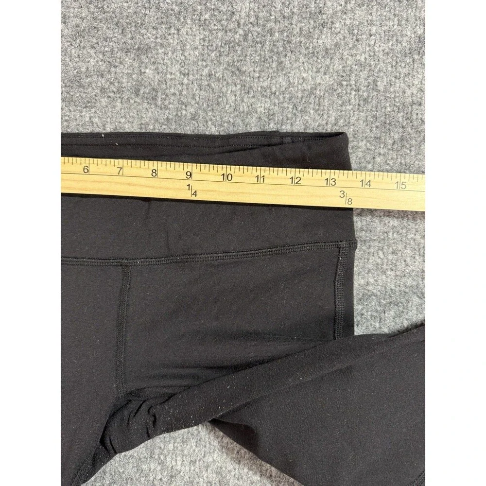 Alo High‑Waist Moto Leggings – Estimated Size Small – Black – Moto Ribbed Panels